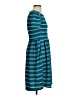 Lularoe Stripes Teal Casual Dress Size XS - photo 4