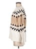 Ann Taylor Chevron-herringbone Tan Pullover Sweater Size M - photo 5