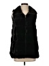 Dylan 100% Polyester Black Faux Fur Vest Size XS - photo 1