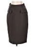 Burberry 100% Polyester Gray Green Formal Skirt Size 27 waist (estimated) - photo 1