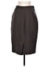 Burberry 100% Polyester Gray Green Formal Skirt Size 27 waist (estimated) - photo 2