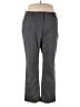 Apt. 9 Solid Gray Active Pants Size 18 - photo 1