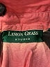 Lemon Grass Color Block Pink Short Sleeve Blouse Size S - photo 7
