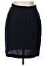 DKNY 100% Wool Solid Black Wool Skirt Size 12 (petite) - photo 1