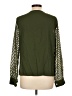 Shein 100% Polyester Green Long Sleeve Blouse Size L - photo 2