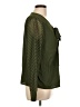 Shein 100% Polyester Green Long Sleeve Blouse Size L - photo 4