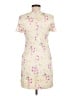 Zara Floral Multi Color Ivory Casual Dress Size M - photo 2