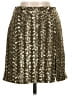 Hutch 100% Polyester Metallic Gold Formal Skirt Size XS - photo 1