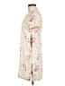 Zara Floral Multi Color Ivory Casual Dress Size M - photo 5