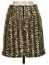 Hutch 100% Polyester Metallic Gold Formal Skirt Size XS - photo 2