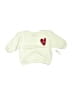 Amazon Essentials Hearts Ivory Sweatshirt Size 6-9 mo - photo 1