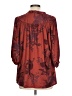 Ample Togs Burgundy Orange 3/4 Sleeve Blouse Size L (estimated) - photo 2
