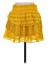 Ramy Brook 100% Polyester Yellow Casual Skirt Size XS - photo 2
