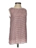 Ann Taylor LOFT 100% Polyester Pink Sleeveless Blouse Size XXS - photo 1