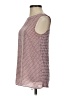 Ann Taylor LOFT 100% Polyester Pink Sleeveless Blouse Size XXS - photo 5