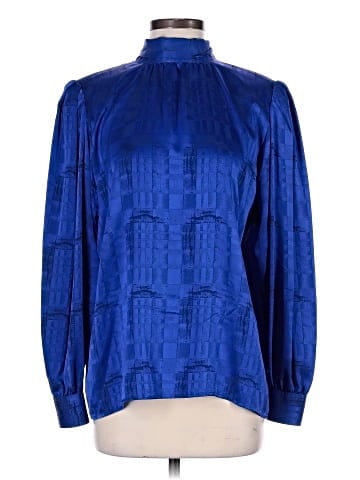 Yves Saint Laurent Long Sleeve Blouse (view 1)