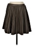 J.Crew 100% Polyurethane Solid Brown Casual Skirt Size 4 - photo 2