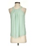 Naked Zebra Green Sleeveless Blouse Size S - photo 1