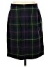 J. McLaughlin 100% Wool Plaid Green Wool Skirt Size 4 - photo 2