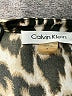 Calvin Klein Animal Print Ivory Sleeveless Blouse Size S - photo 7