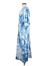 Luukse Tie-dye Blue Casual Dress Size S - photo 5