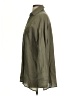 MIOU MUSE Green 3/4 Sleeve Button-Down Shirt Size S - photo 5