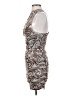 Superdown Animal Print Brown Cocktail Dress Size XXS - photo 5