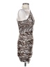 Superdown Animal Print Brown Cocktail Dress Size XXS - photo 4