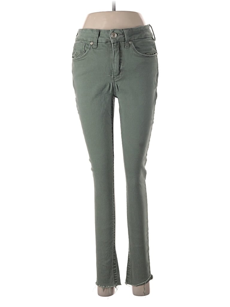 Pre-owned Seven7 Jeans In Green