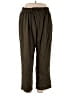 Unbranded 100% Polyester Solid Green Casual Pants Size 3XL - photo 1