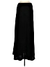 showpo 100% Polyester Solid Black Formal Skirt Size 6 - photo 1
