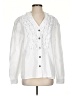 Pol 100% Cotton White Long Sleeve Blouse Size S - photo 1
