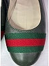 Gucci Black Green Flats Size EU (IT) 36 / US 6 - photo 5