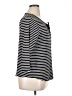 db established 1962 Stripes Black 3/4 Sleeve Top Size 1X - photo 4