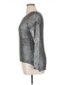 Say What? Metallic Silver Pullover Sweater Size XL - photo 5
