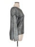 Say What? Metallic Silver Pullover Sweater Size XL - photo 4
