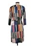 Vilagallo 100% Polyester Print Brown Casual Dress Size EU (FR) 36 / US 4 - photo 2