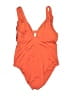 Adore Me Solid Orange One Piece Swimsuit Size 1X - photo 2