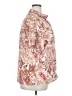 Alala 100% Polyester Paisley Pink Short Sleeve Blouse Size 18 - photo 4