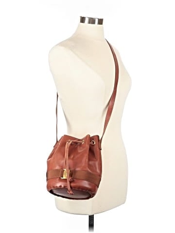 Salvatore Ferragamo Leather Bucket Bag (view 2)
