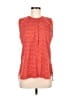 Violet & Claire 100% Polyester Red Sleeveless Blouse Size M - photo 1