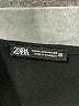 Zara Solid Black Casual Dress Size M - photo 7