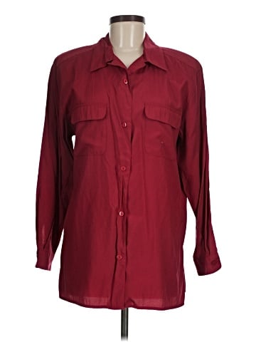 Karen Scott 3/4 Sleeve Button-Down Shirt (view 1)