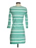 C. Wonder 100% Cotton Stripes Teal Casual Dress Size XXS - photo 2