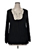 Madison Black Long Sleeve Blouse Size XL - photo 1