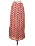 Rhode 100% Viscose Print Red Casual Skirt Size 0 - photo 1