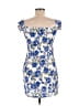Shein Blue Cocktail Dress Size 6 - photo 2