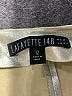 Lafayette 148 New York 100% Leather Metallic Silver Leather Jacket Size 12 - photo 6