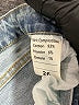 Unbranded Hearts Blue Jeans Size 26 waist - photo 7
