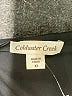 Coldwater Creek 100% Polyester Solid Black Casual Dress Size 10 - photo 7